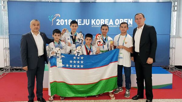Таэквондисты Узбекистана завоевали 22 медали турнира Korea Open - Sputnik Узбекистан