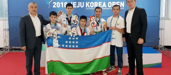 Таэквондисты Узбекистана завоевали 22 медали турнира Korea Open - Sputnik Узбекистан