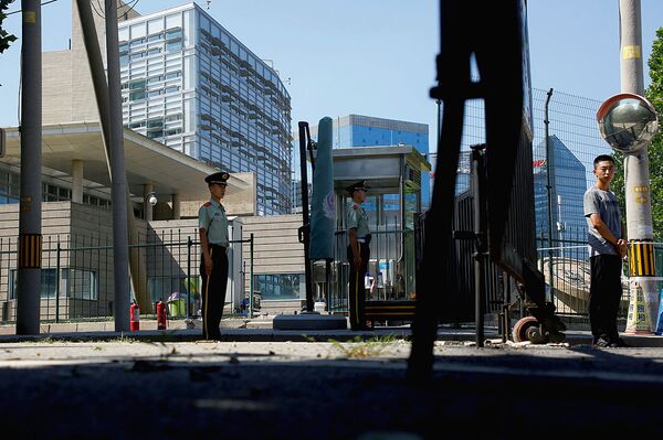 Взрыв прогремел у посольства США в Пекине - Sputnik Узбекистан