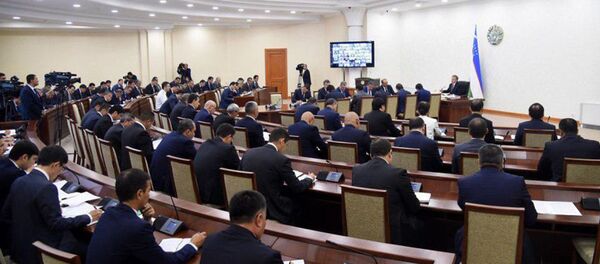 Под председательством Президента Республики Узбекистан Шавката Мирзиёева 26 июля состоялось видеоселекторное совещание по вопросам реализации проектов с участием иностранных инвестиций Под председательством Президента Республики Узбекистан Шавката Мирзиёева 26 июля состоялось видеоселекторное совещание по вопросам реализации проектов с участием иностранных инвестиций - Sputnik Ўзбекистон