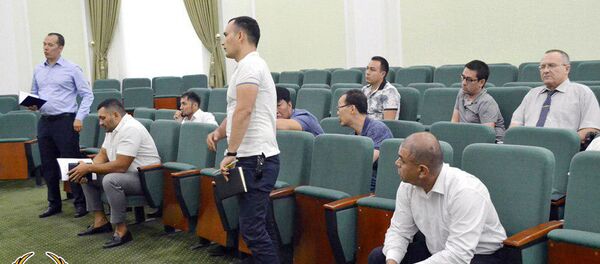 Собрание в НОК Узбекистана по созданию отборочных турниров по боксу, дзюдо, таэквондо WTF и каратэ WKF Собрание в НОК Узбекистана по созданию отборочных турниров по боксу, дзюдо, таэквондо WTF и каратэ WKF - Sputnik Узбекистан