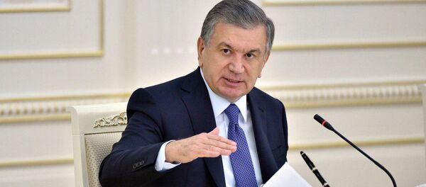 Президент Узбекистана Шавкат Мирзиёев Президент Узбекистана Шавкат Мирзиёев - Sputnik Ўзбекистон
