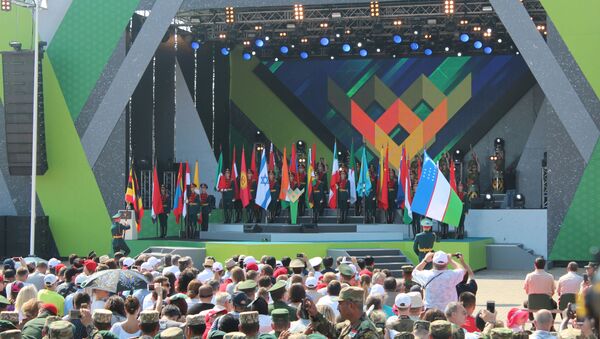 Церемония открытия IV Международных армейских игр - Sputnik Узбекистан