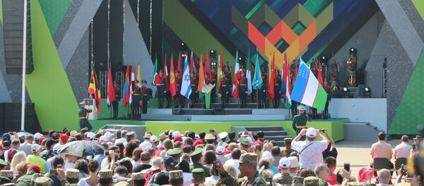 Церемония открытия IV Международных армейских игр - Sputnik Узбекистан