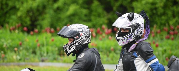 мотоциклисты мотоциклисты - Sputnik Ўзбекистон