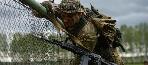 Всеармейский конкурс «Отличники войсковой разведки» в Новосибирской области - Sputnik Узбекистан