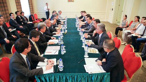 Узбекско-японский бизнес-форум прошел в Ташкенте - Sputnik Узбекистан