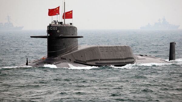 Китайская подводная лодка - Sputnik Узбекистан