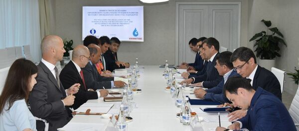 Встреча с главой ЕБРР в Узбекнефтегазе - Sputnik Узбекистан