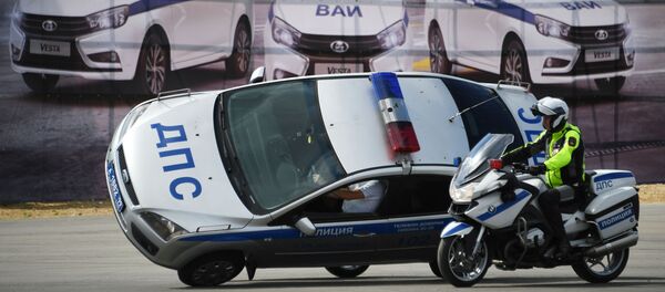 Международный этап конкурса Дорожный патруль Международный этап конкурса Дорожный патруль - Sputnik Ўзбекистон