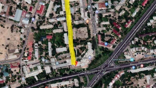 Возобновление движения по улице Бузкуча в Ташкенте - Sputnik Ўзбекистон