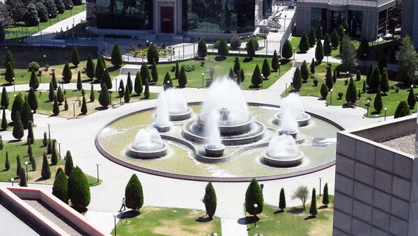 Площадь у международного бизнес Центра - Sputnik Узбекистан