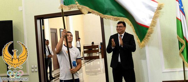 В НОК состоялись проводы спортсменов на Азиатские игры и презентация новой экипировки В НОК состоялись проводы спортсменов на Азиатские игры и презентация новой экипировки - Sputnik Узбекистан