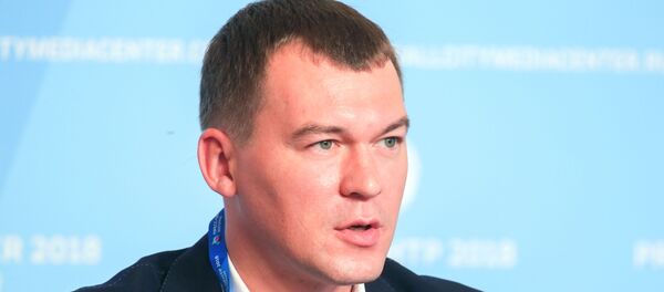 Председатель Комитета Госдумы РФ по физической культуре, спорту, туризму и делам молодежи Михаил Дегтярев. Председатель Комитета Госдумы РФ по физической культуре, спорту, туризму и делам молодежи Михаил Дегтярев. - Sputnik Узбекистан