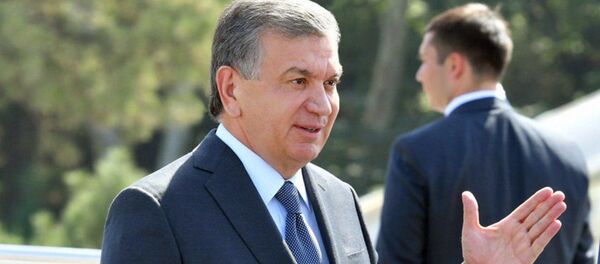 Президент Узбекистана Шавкат Мирзиёев Президент Узбекистана Шавкат Мирзиёев - Sputnik Ўзбекистон