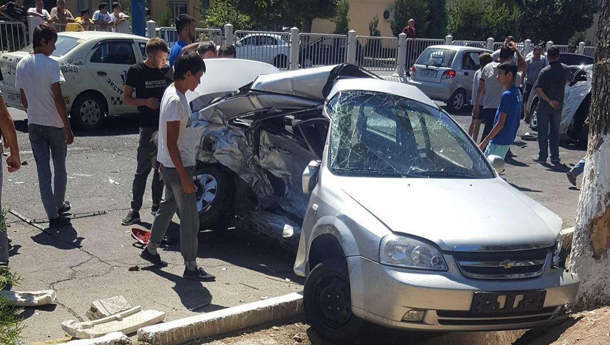 Узбекистан авария автоавария