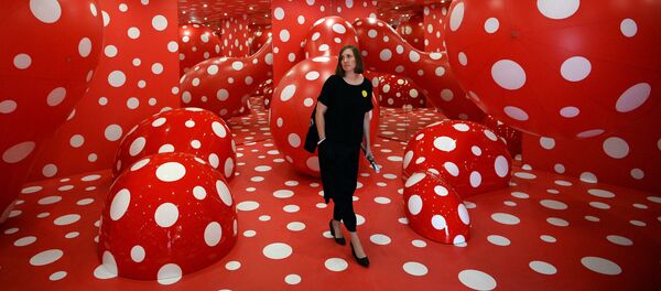 Инсталляция в одном из залов нового музея современного искусства Гараж в Парке Горького. - Sputnik Узбекистан