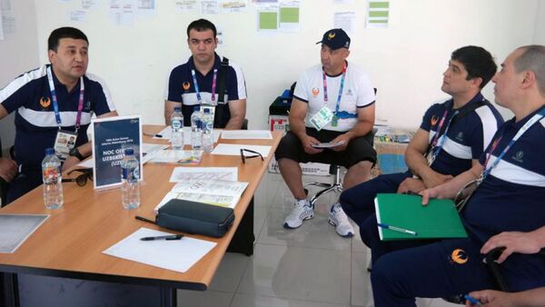 Собрание рабочей группы спортивной делегации Узбекистана на Азиатских играх - Sputnik Узбекистан