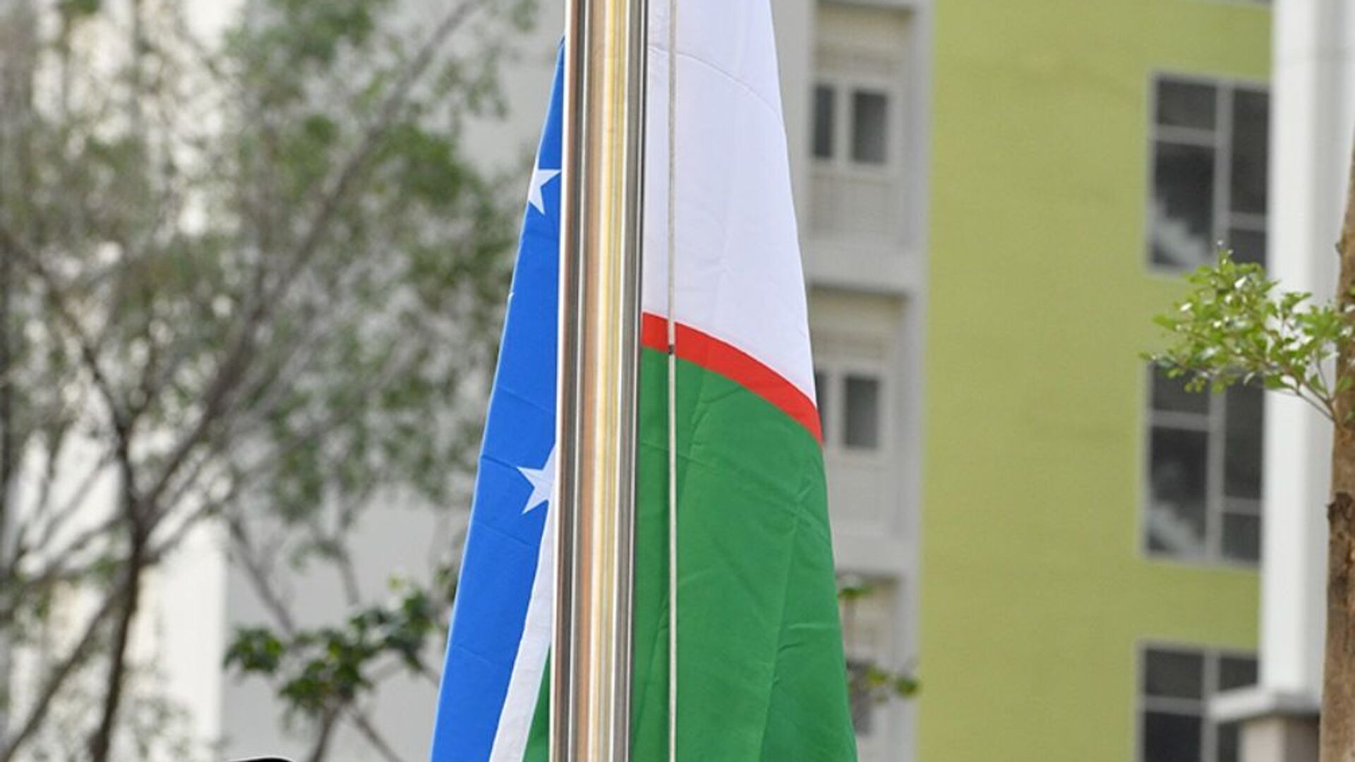 Азиатские игры-2018: В Джакарте подняли флаг Узбекистана - Sputnik Узбекистан, 1920, 20.04.2021