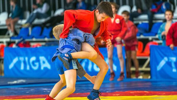  Чемпионат мира по самбо среди школьников - Sputnik Узбекистан