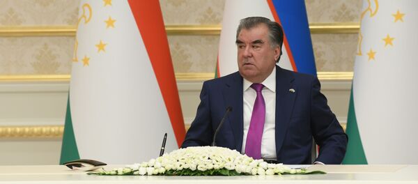 Эмомали Рахмон в Ташкенте Эмомали Рахмон в Ташкенте - Sputnik Ўзбекистон