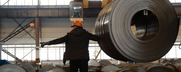 Рулоны с листовой заготовкой - Sputnik Узбекистан