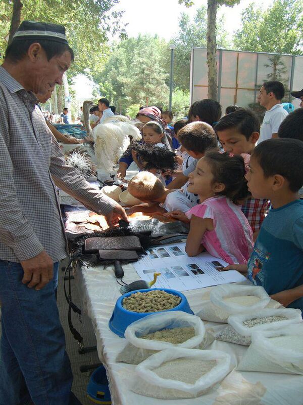 Домашние животные и экзотические растения: как прошел экофестиваль в Риштане Домашние животные и экзотические растения: как прошел экофестиваль в Риштане - Sputnik Узбекистан