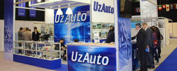 Стенд компании UzAuto - Sputnik Узбекистан