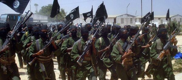 Отряд боевиков ИГИЛ Отряд боевиков ИГИЛ - Sputnik Ўзбекистон