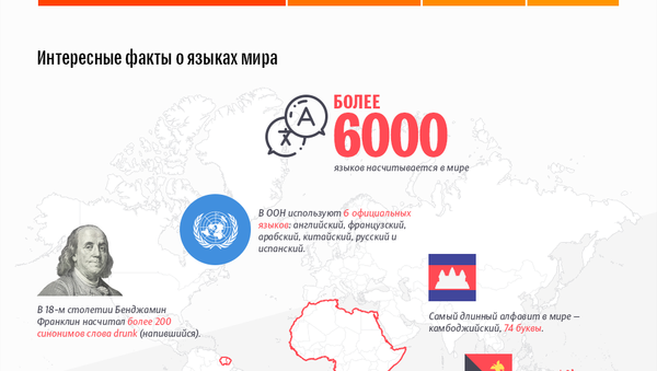 Интересные факты о языках мира - Sputnik Узбекистан