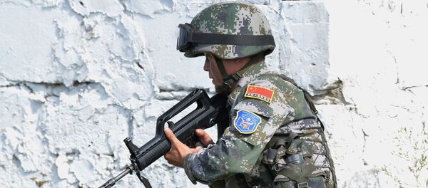 Антитеррористические учения вооруженных сил стран-членов ШОС Мирная миссия-2018 Антитеррористические учения вооруженных сил стран-членов ШОС Мирная миссия-2018 - Sputnik Ўзбекистон