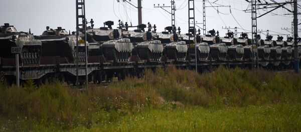 Podgotovka k voyennim ucheniyam Vostok-2018 v Zabaykalskom krae Podgotovka k voyennim ucheniyam Vostok-2018 v Zabaykalskom krae - Sputnik O‘zbekiston