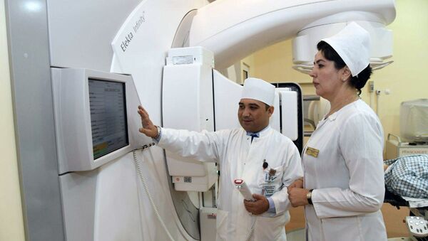 В Республиканском специализированном научно-практическом медицинском центре онкологии и радиологии состоялось открытие радиотерапевтического комплекса компании Elekta Infinity - Sputnik Узбекистан