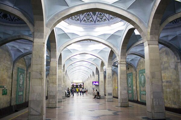 Станция Алишер Навои в Ташкентском метрополитене - Sputnik Узбекистан