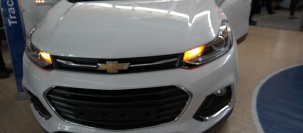Автомобиль Chevrolet Tracker - Sputnik Узбекистан