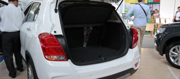 Автомобиль Chevrolet Tracker Автомобиль Chevrolet Tracker - Sputnik Ўзбекистон