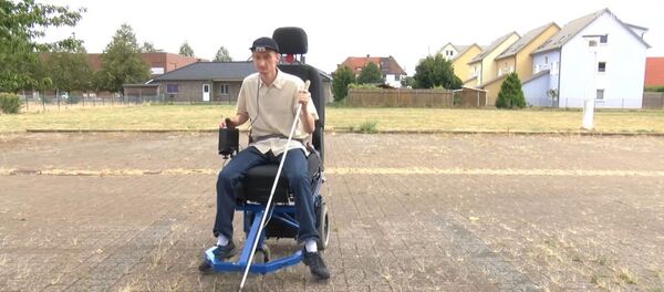 Немец изобрел электромобиль для незрячих Немец изобрел электромобиль для незрячих - Sputnik Узбекистан