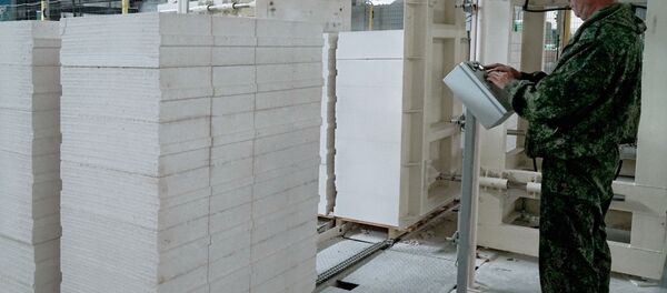 Газобетон Газобетон - Sputnik Ўзбекистон