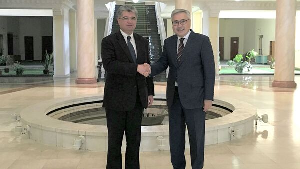 В Ташкенте состоялись казахстанско-узбекские межмидовские консультации - Sputnik Узбекистан