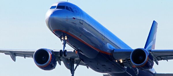 Самолет авиакомпании Аэрофлот Самолет авиакомпании Аэрофлот - Sputnik Узбекистан
