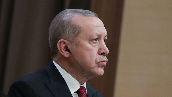Prezident Tureskoy Respubliki Redjep Tayip Erdogan  - Sputnik O‘zbekiston
