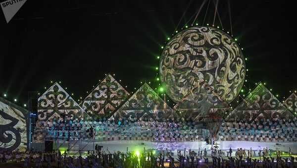 Церемония открытия Всемирных игр кочевников - Sputnik Узбекистан
