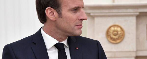 Президент Франции Эммануэль Макрон - Sputnik Узбекистан