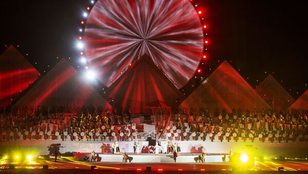 Церемония открытия III Всемирных игр кочевников - Sputnik Узбекистан