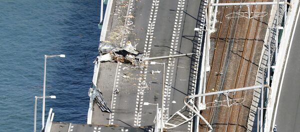 Последствия тайфуна Джеби - Sputnik Узбекистан