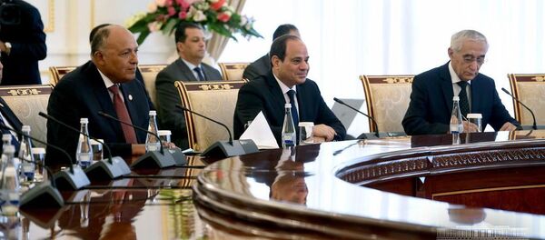 Президент Египта Абудулфаттах ас-Сиси Президент Египта Абудулфаттах ас-Сиси - Sputnik Ўзбекистон