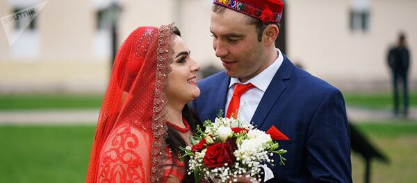 Таджикская свадьба в Москве Хангомы и Халима Таджикская свадьба в Москве Хангомы и Халима - Sputnik Узбекистан