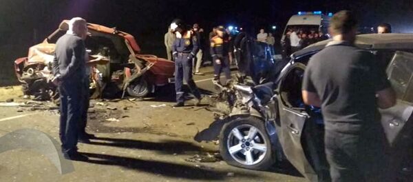 Авария под Липецком в которой погибли 5 человек Авария под Липецком в которой погибли 5 человек - Sputnik Ўзбекистон