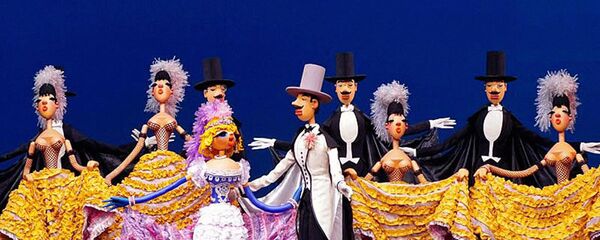 Декорации спектакля Необыкновенный концерт театра кукол С.В. Образцова Декорации спектакля Необыкновенный концерт театра кукол С.В. Образцова - Sputnik Узбекистан