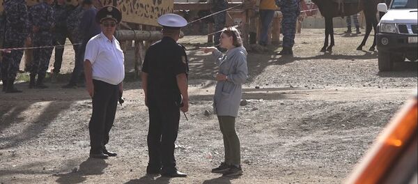 Милиция на Иссык-Куле. Архивное фото - Sputnik Ўзбекистон